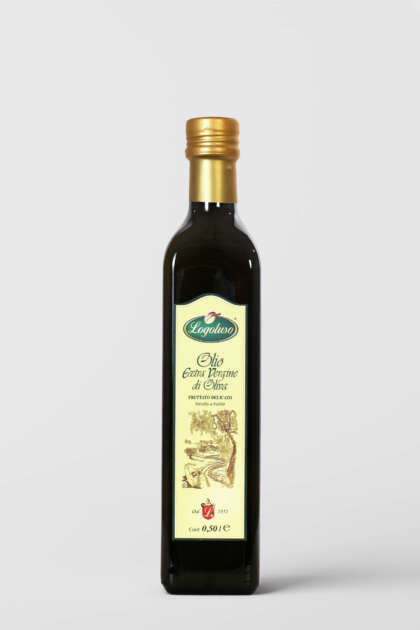 Olio extravergine d'oliva Fruttato Delicato - Bottiglia da 500 ml