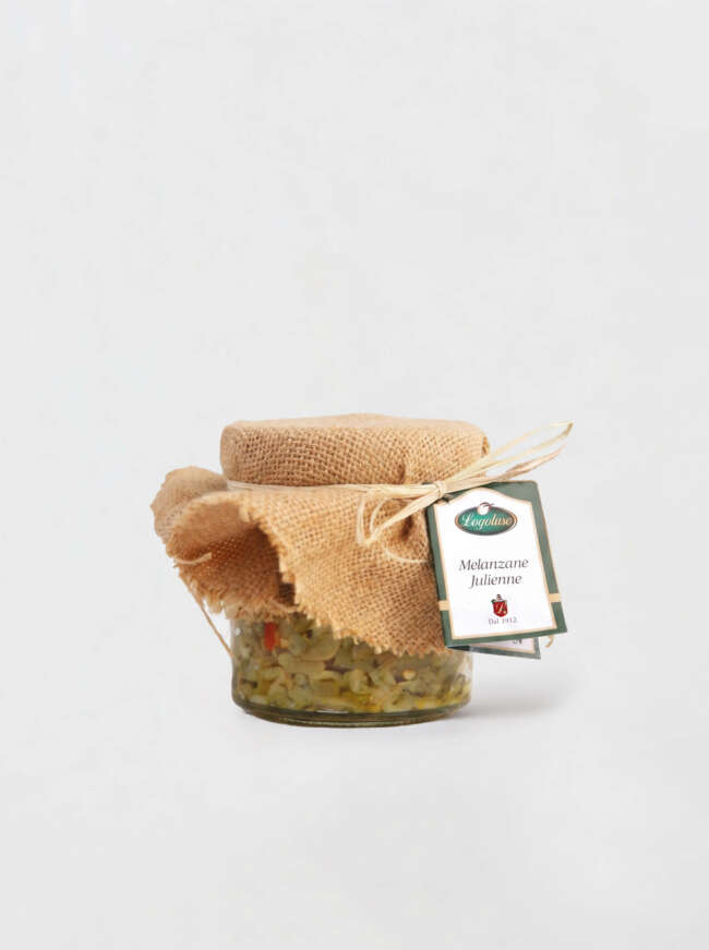 Melanzane Julienne sottolio